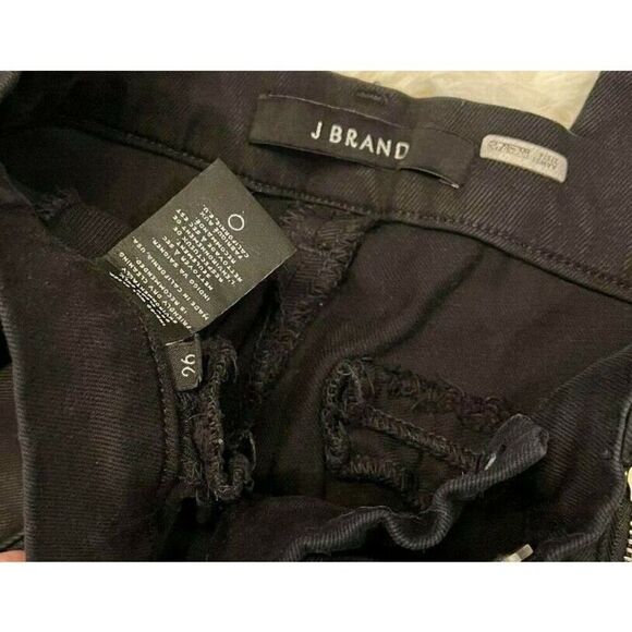 J Brand Black Lacquer Skinny Jeans Size 26 - Picture 3 of 4
